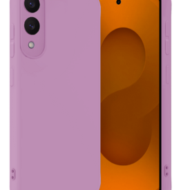 Nomfy Nomfy Samsung Galaxy S25 Edge Hoesje Siliconen - Lila