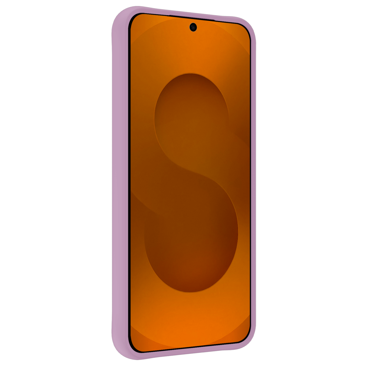 Nomfy Nomfy Samsung Galaxy S25 Edge Hoesje Siliconen - Lila - 2 PACK