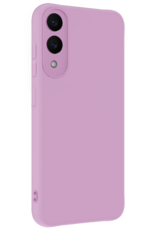 Forterra Forterra Samsung Galaxy S25 Edge Hoesje Siliconen - Lila - 2 PACK