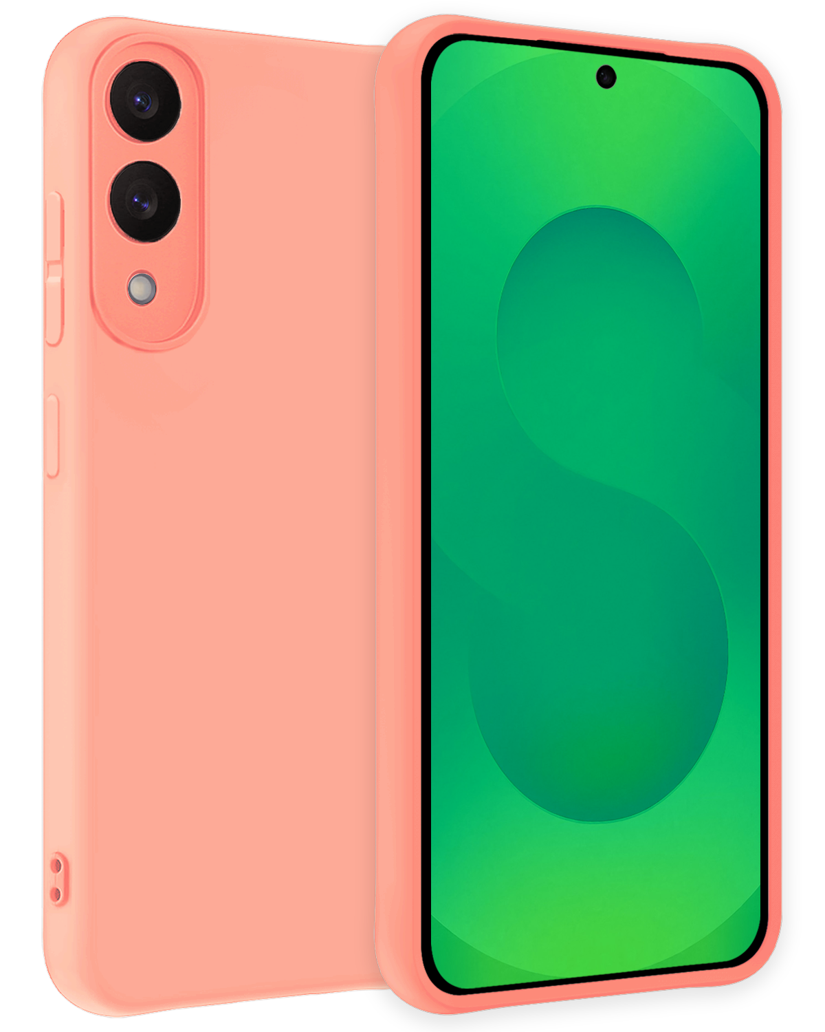 BASEY. BASEY. Samsung Galaxy S25 Edge Hoesje Siliconen - Lichtroze