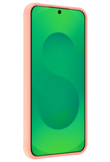 BASEY. BASEY. Samsung Galaxy S25 Edge Hoesje Siliconen Met Screenprotector - Lichtroze