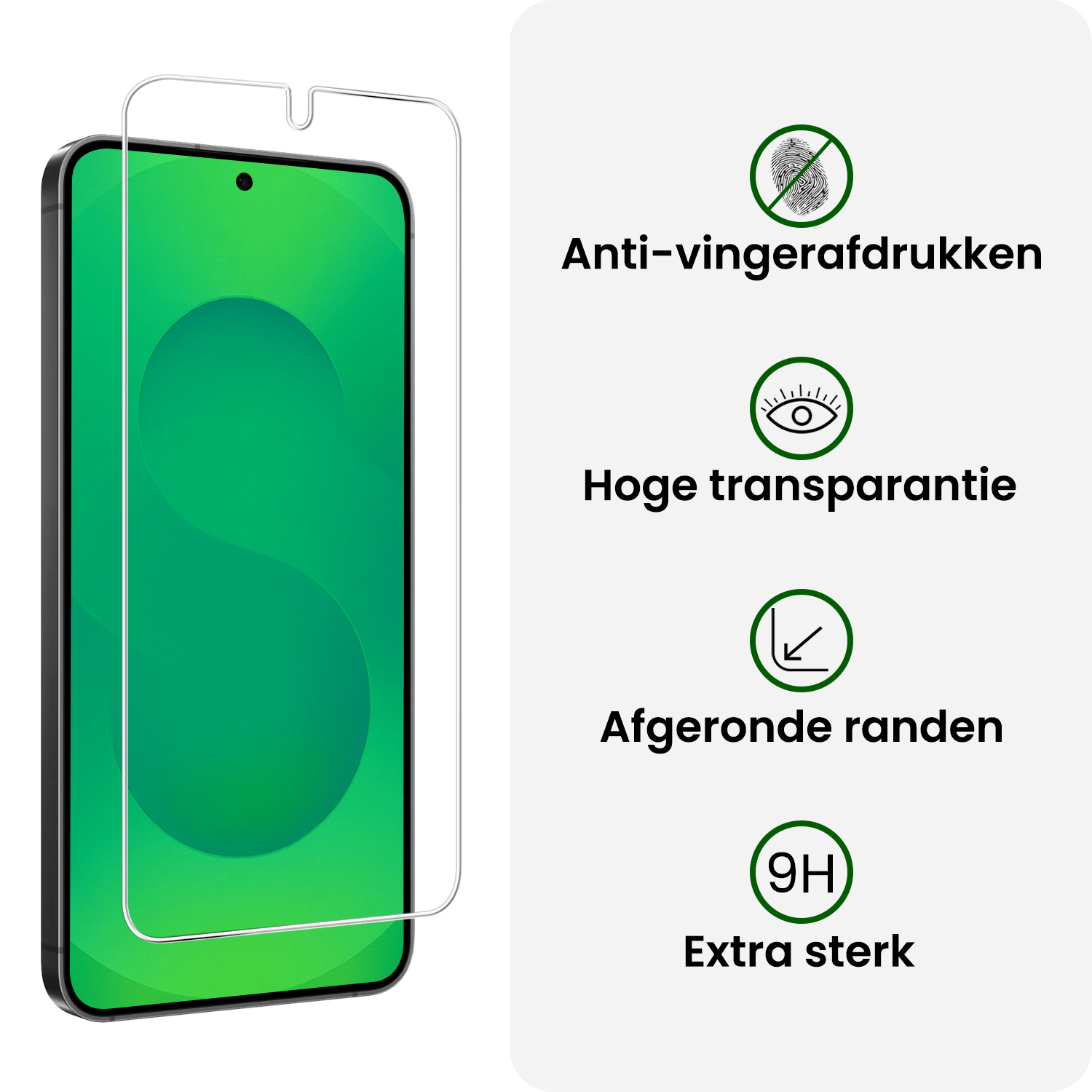 BASEY. BASEY. Samsung Galaxy S25 Edge Hoesje Siliconen Met 2x Screenprotector - Lichtroze