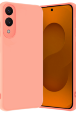 Nomfy Nomfy Samsung Galaxy S25 Edge Hoesje Siliconen - Lichtroze