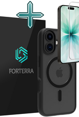 Forterra Forterra iPhone 17 Magsafe Hoesje Zwart Met Screenprotector