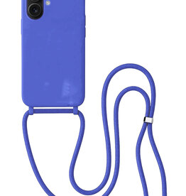 BASEY. BASEY. iPhone 17 Hoesje met Koord - Fel Blauw