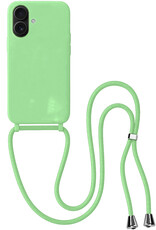 BASEY. BASEY. iPhone 17 Hoesje met Koord - Groen