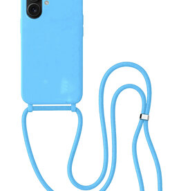 BASEY. BASEY. iPhone 17 Hoesje met Koord - Lichtblauw