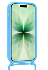 BASEY. BASEY. iPhone 17 Hoesje met Koord - Lichtblauw
