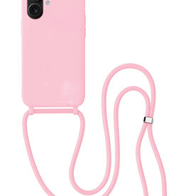 BASEY. BASEY. iPhone 17 Hoesje met Koord - Lichtroze