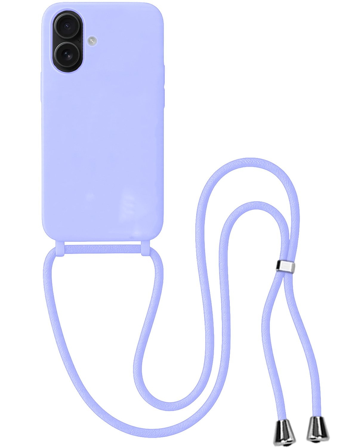 BASEY. BASEY. iPhone 17 Hoesje met Koord - Lila