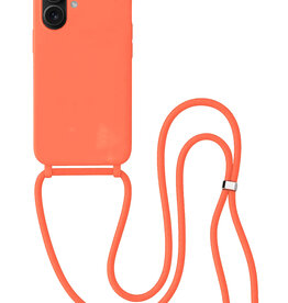 BASEY. BASEY. iPhone 17 Hoesje met Koord - Papaya