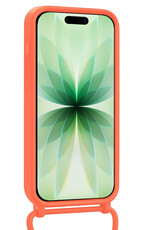 BASEY. BASEY. iPhone 17 Hoesje met Koord - Papaya