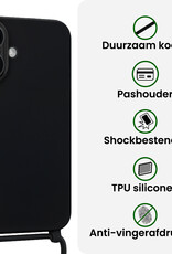 BASEY. BASEY. iPhone 17 Hoesje met Koord - Zwart
