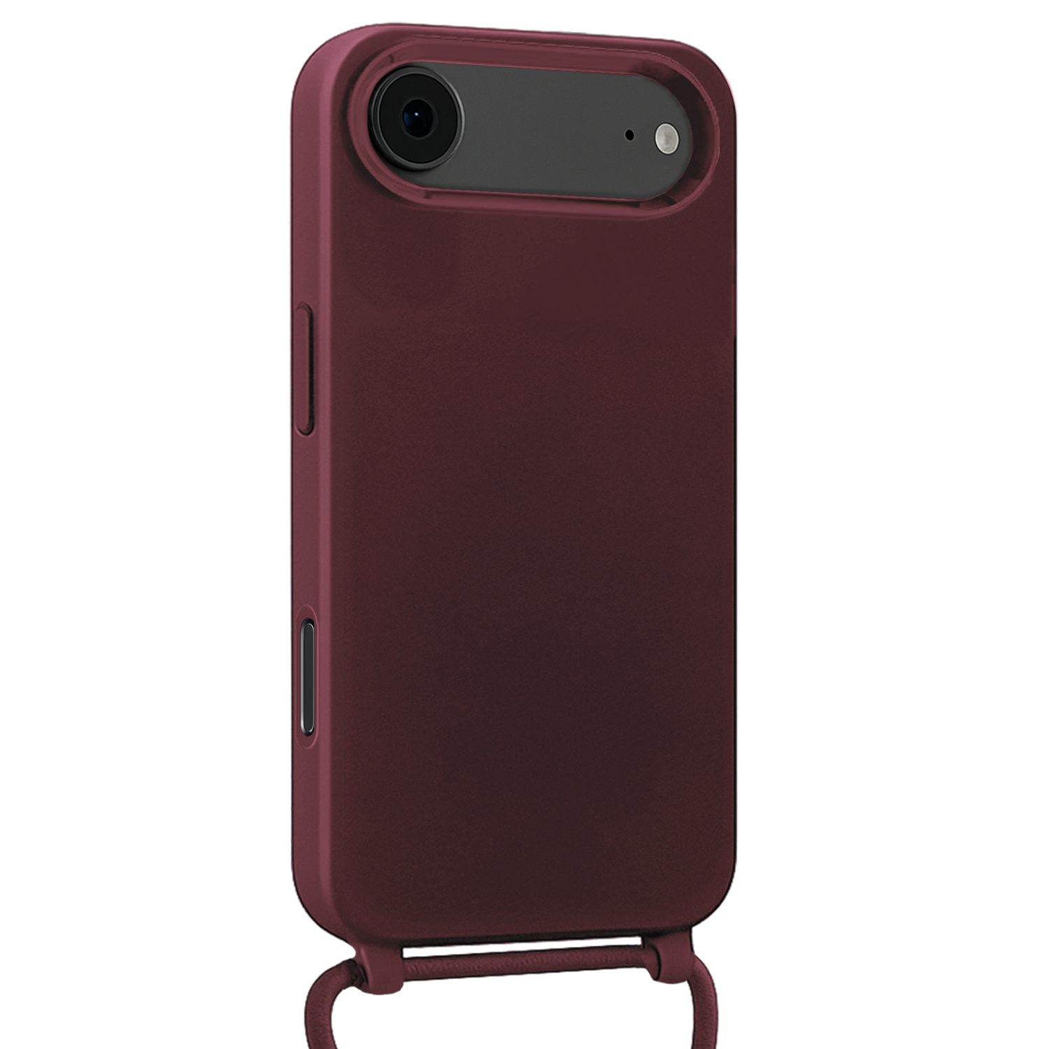 BASEY. BASEY. iPhone Air Hoesje met Koord - Aubergine - 2 PACK