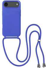 BASEY. BASEY. iPhone Air Hoesje met Koord - Fel Blauw