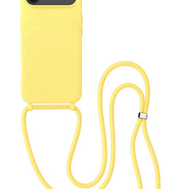BASEY. BASEY. iPhone Air Hoesje met Koord - Geel