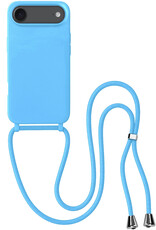 BASEY. BASEY. iPhone Air Hoesje met Koord - Lichtblauw