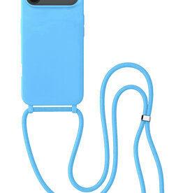 BASEY. BASEY. iPhone Air Hoesje met Koord - Lichtblauw
