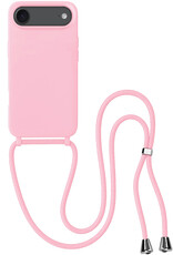 BASEY. BASEY. iPhone Air Hoesje met Koord - Lichtroze