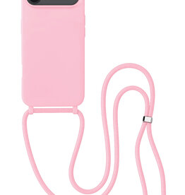 BASEY. BASEY. iPhone Air Hoesje met Koord - Lichtroze