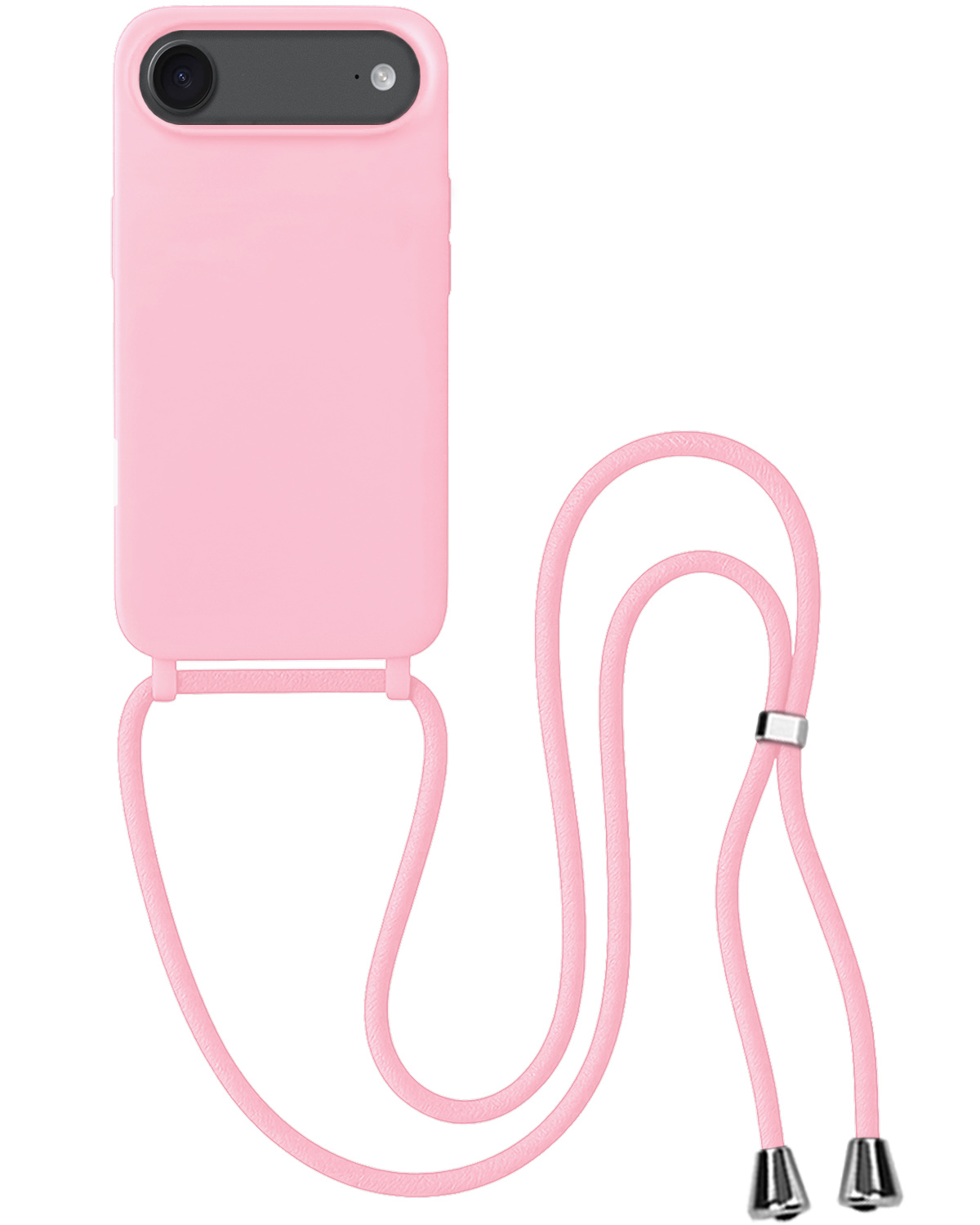 BASEY. BASEY. iPhone Air Hoesje met Koord - Lichtroze