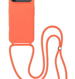 BASEY. BASEY. iPhone Air Hoesje met Koord - Papaya