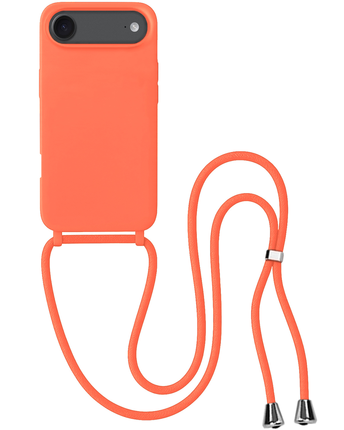 BASEY. BASEY. iPhone Air Hoesje met Koord - Papaya