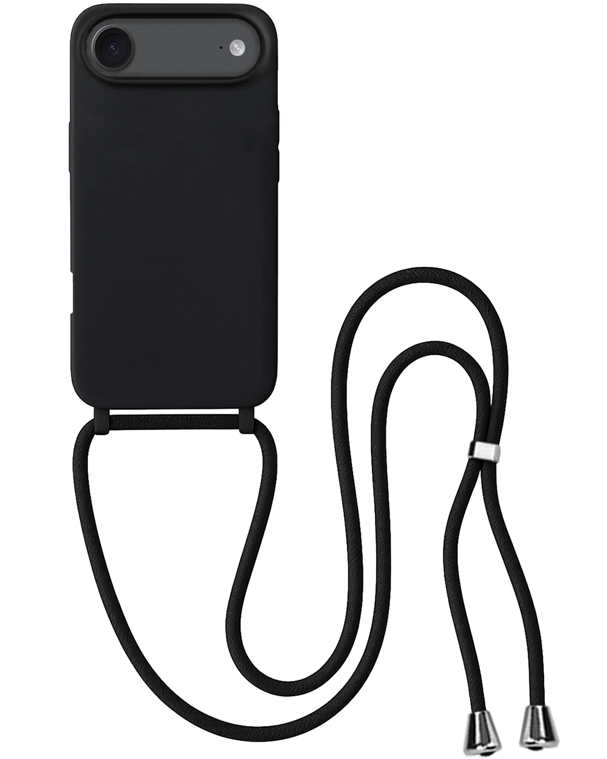 BASEY. BASEY. iPhone Air Hoesje met Koord - Zwart