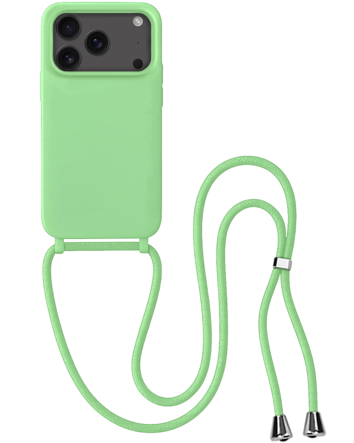 BASEY. BASEY. iPhone 17 Pro Hoesje met Koord - Groen