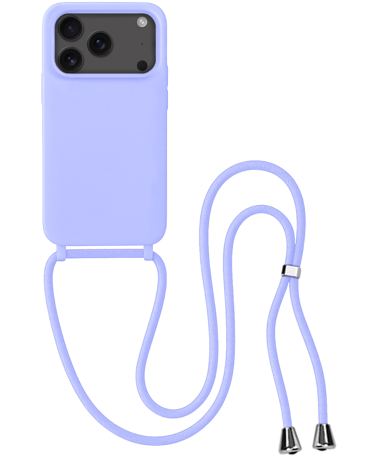 BASEY. BASEY. iPhone 17 Pro Hoesje met Koord - Lila