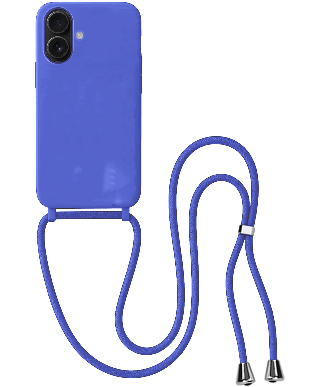 BASEY. BASEY. iPhone 17 Hoesje met Koord - Fel Blauw