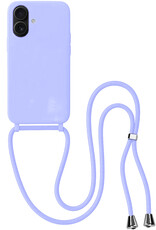 BASEY. BASEY. iPhone 17 Hoesje met Koord - Lila