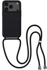 BASEY. BASEY. iPhone 17 Pro Max Hoesje met Koord - Zwart
