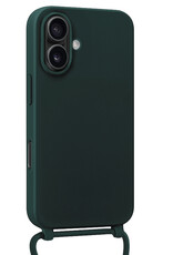 NoXx NoXx iPhone 17 Hoesje met Koord - Donkergroen