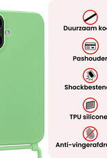 NoXx NoXx iPhone 17 Hoesje met Koord - Groen