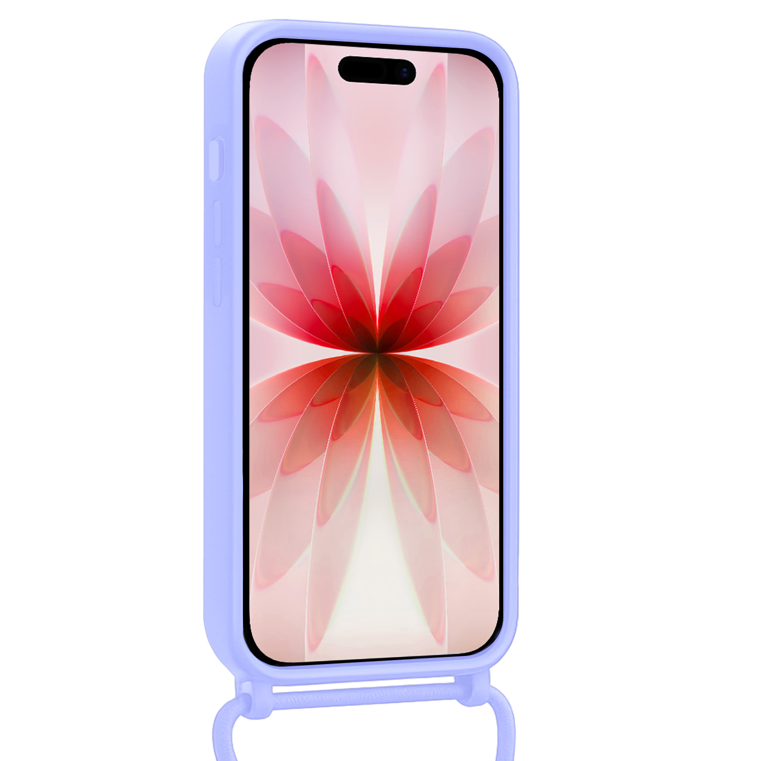 NoXx NoXx iPhone 17 Hoesje met Koord - Lila