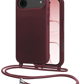 NoXx NoXx iPhone Air Hoesje met Koord - Aubergine