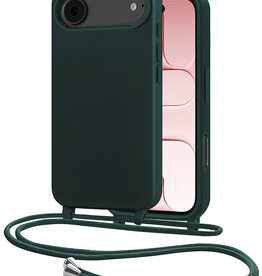 NoXx NoXx iPhone Air Hoesje met Koord - Donkergroen