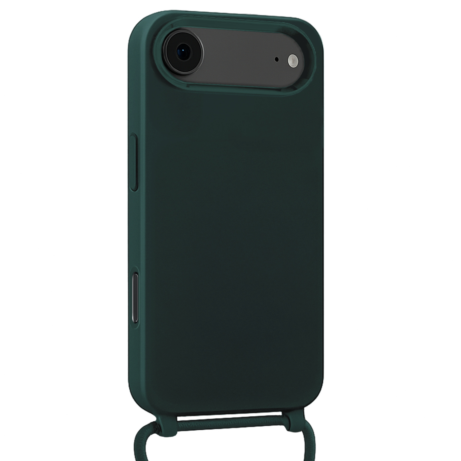 NoXx NoXx iPhone Air Hoesje met Koord - Donkergroen - 2 PACK