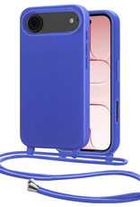 NoXx NoXx iPhone Air Hoesje met Koord - Fel Blauw