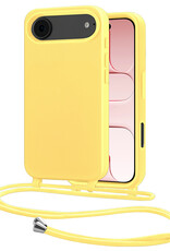NoXx NoXx iPhone Air Hoesje met Koord - Geel
