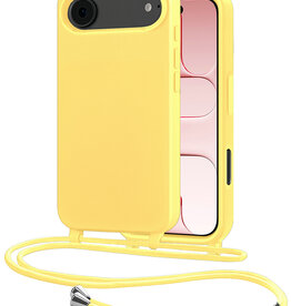 NoXx NoXx iPhone Air Hoesje met Koord - Geel