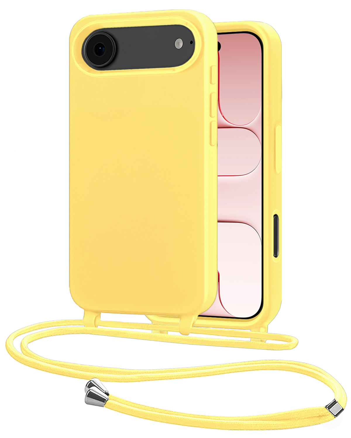 NoXx NoXx iPhone Air Hoesje met Koord - Geel