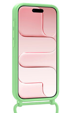 NoXx NoXx iPhone Air Hoesje met Koord Met Screenprotector - Groen