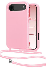 NoXx NoXx iPhone Air Hoesje met Koord - Lichtroze