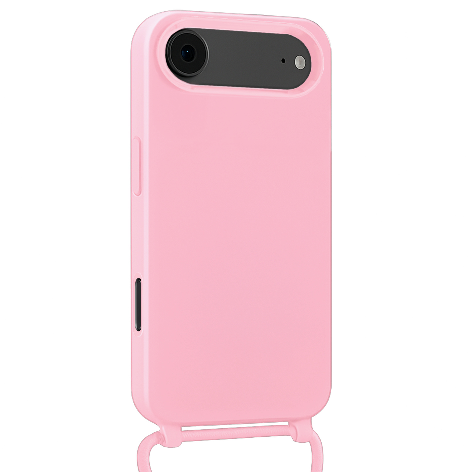 NoXx NoXx iPhone Air Hoesje met Koord - Lichtroze - 2 PACK