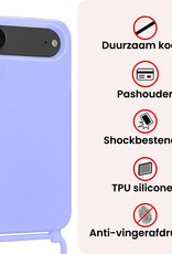 NoXx NoXx iPhone Air Hoesje met Koord - Lila