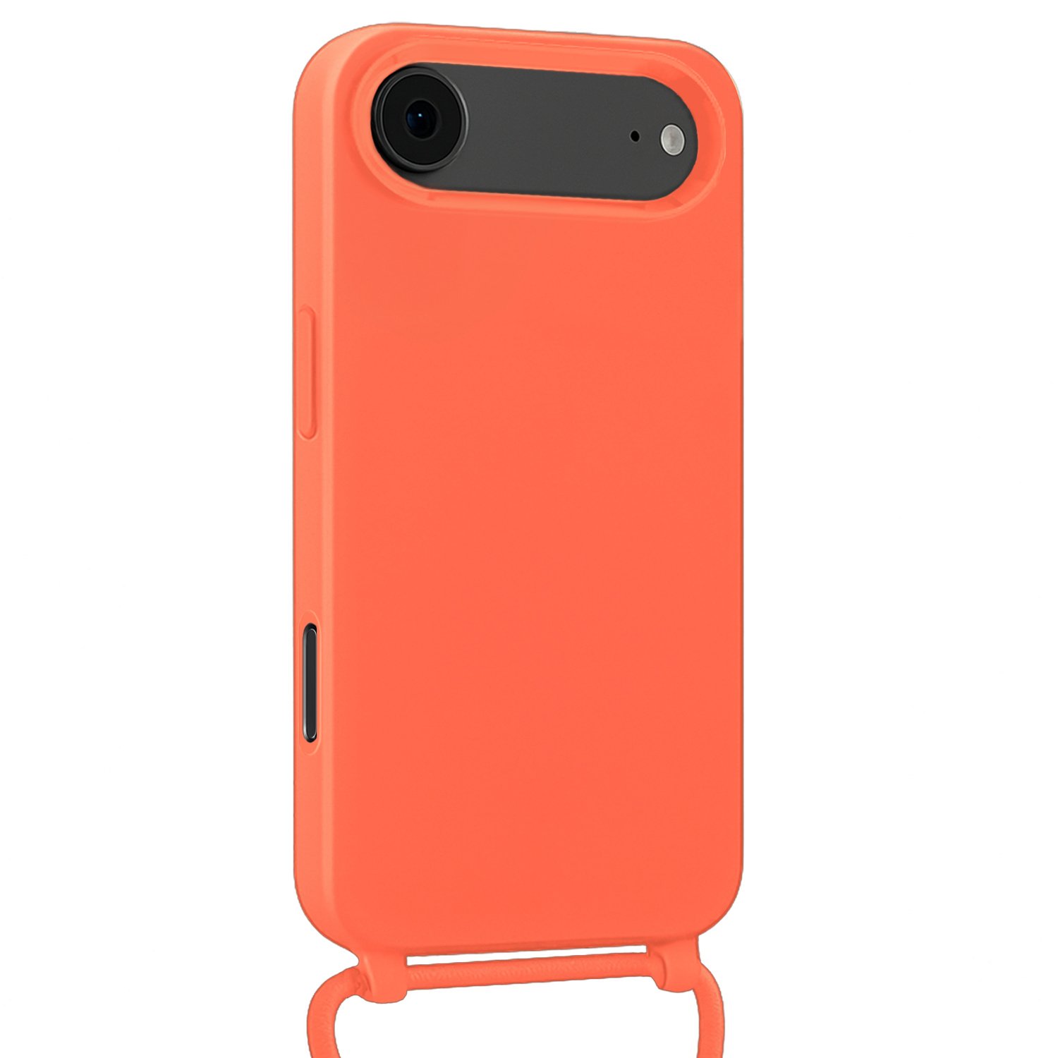NoXx NoXx iPhone Air Hoesje met Koord Met Screenprotector - Papaya