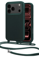 NoXx NoXx iPhone 17 Pro Hoesje met Koord - Donkergroen