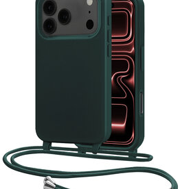 NoXx NoXx iPhone 17 Pro Hoesje met Koord - Donkergroen